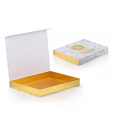 Custom Luxury Daytime Eyelash Packaging Rigid Cardboard Magnetic Clamshell Box For Blinx-Lashes